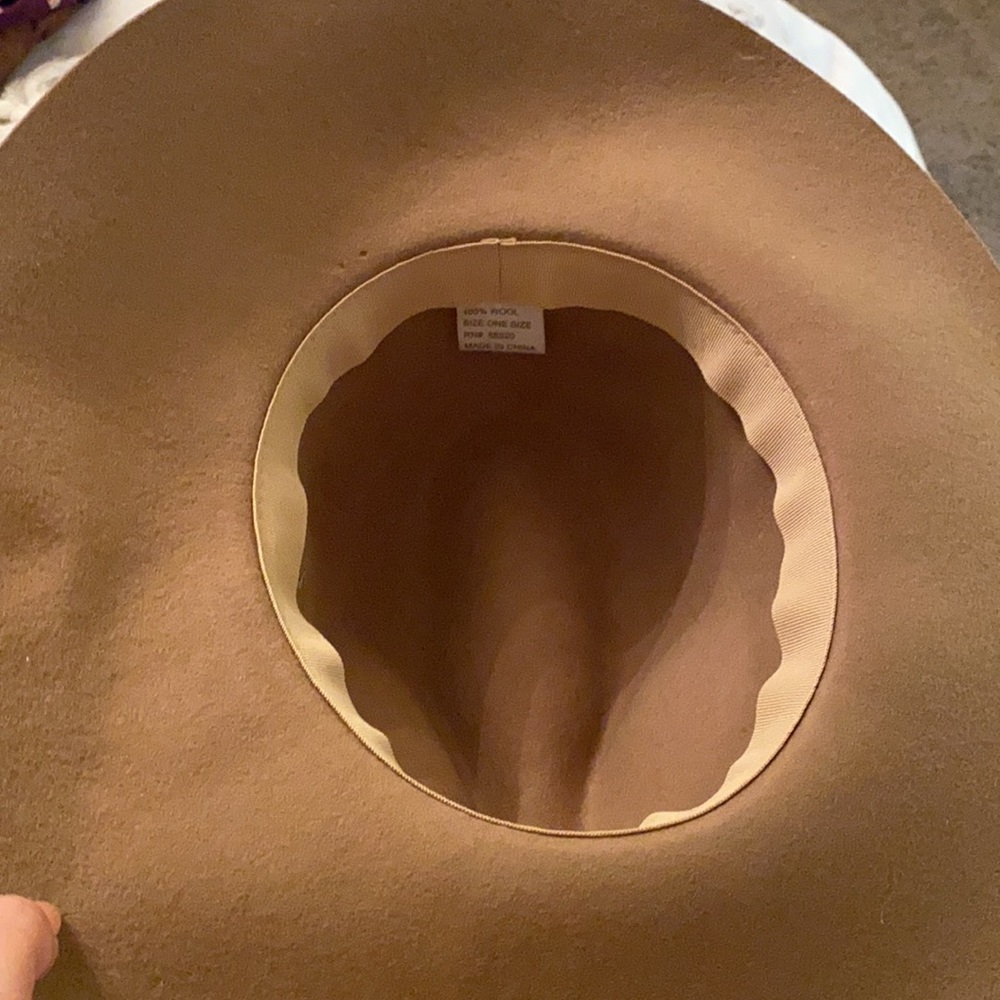 Wool Oversized Fedora - image 3